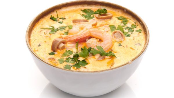Tom Yum Z Krewetkami
